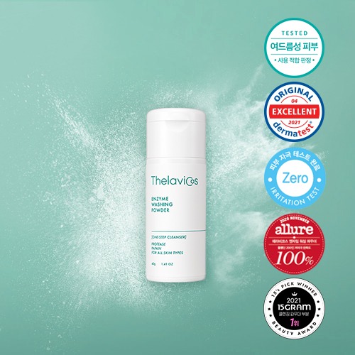 Thelavicos, K-beauty cosmeceutical beauty online shop, low-ph enzyme washing powder