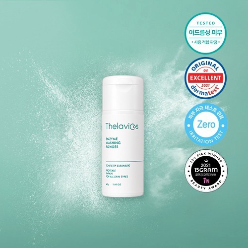 Thelavicos, K-beauty cosmeceutical beauty online shop, low-ph enzyme washing powder